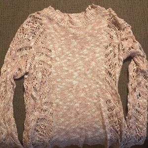 Pink sweater